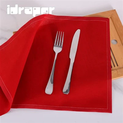 Servilletas navideñas rojas