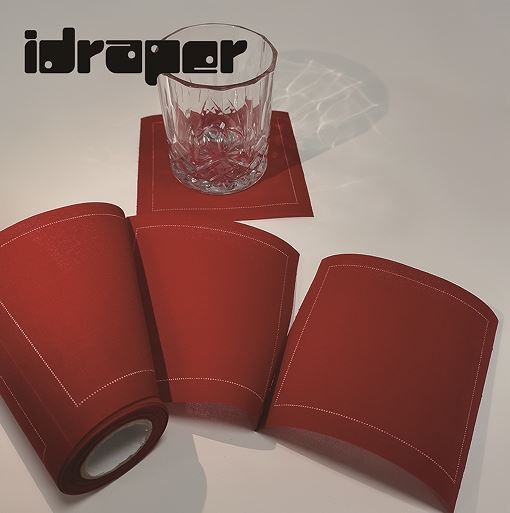 Red Cloth Dinner Napkins in Stock